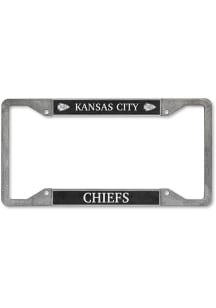 Kansas City Chiefs Pewter License Frame