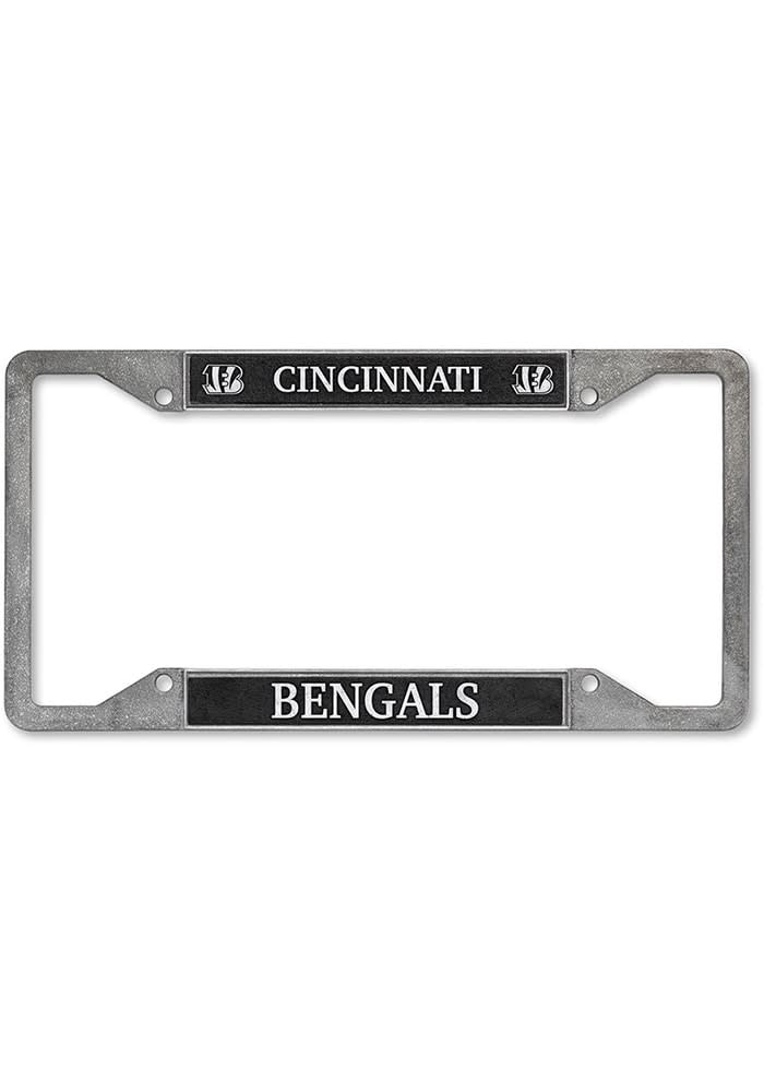 Cincinnati Bengals Pewter License Frame