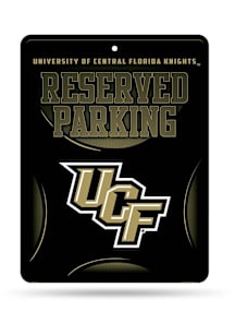 UCF Knights Metal Parking Sign - White