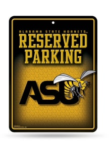 Alabama State Hornets Metal Parking Sign