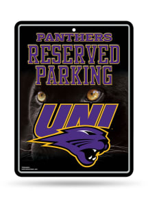 Northern Iowa Panthers Metal Parking Sign