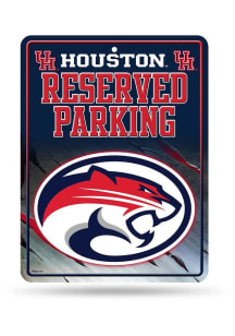 Houston Cougars Metal Parking Sign