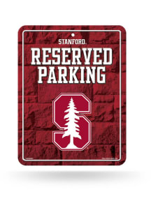 Stanford Cardinal Metal Parking Sign