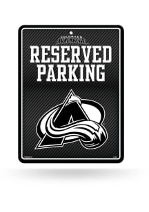 Colorado Avalanche Metal Parking Sign