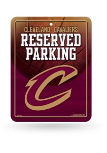 Cleveland Cavaliers Metal Parking Sign