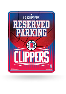 Los Angeles Clippers Metal Parking Sign