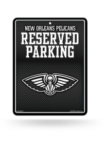 New Orleans Pelicans Metal Parking Sign