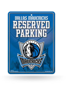 Dallas Mavericks Metal Parking Sign