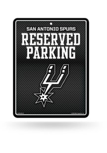 San Antonio Spurs Metal Parking Sign