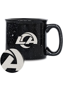 Los Angeles Rams 12oz Campfire Ceramic Mug - Black