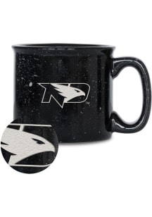 North Dakota Fighting Hawks 12oz Campfire Ceramic Mug - Black