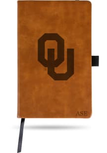 Oklahoma Sooners Personalized Laser Engraved Notebooks and Folders