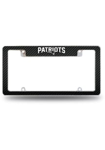 New England Patriots All Over Carbon Fiber License Frame
