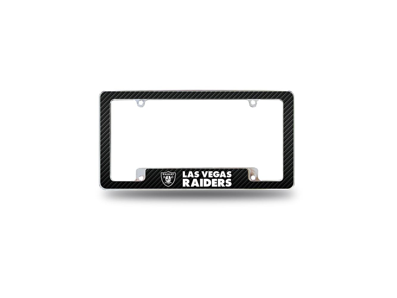 License Plate Stainles STEEL Chrome Plated Viyl Lettering Baltimore Ravens