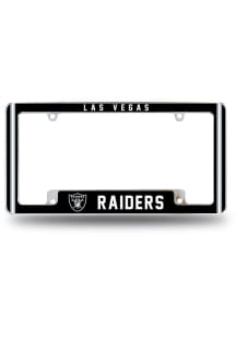 Las Vegas Raiders All Over Chrome License Frame