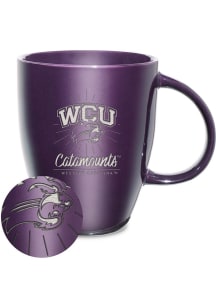 Western Carolina 18oz Sunburst Lustre Ceramic Mug - Purple