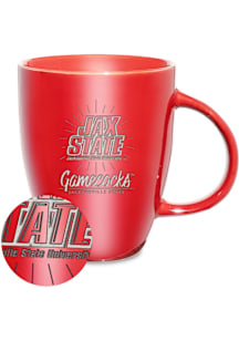 Jacksonville State Gamecocks 18oz Sunburst Lustre Ceramic Mug - Red