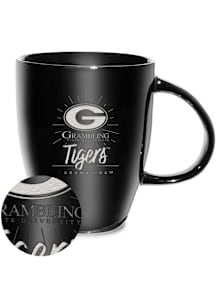 Grambling State Tigers 18oz Sunburst Lustre Ceramic Mug - Black