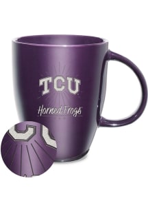 TCU Horned Frogs 18oz Sunburst Lustre Ceramic Mug - Purple