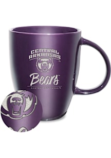 Central Arkansas Bears 18oz Sunburst Lustre Ceramic Mug - Purple