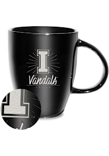 Idaho Vandals 18oz Sunburst Lustre Ceramic Mug - Black