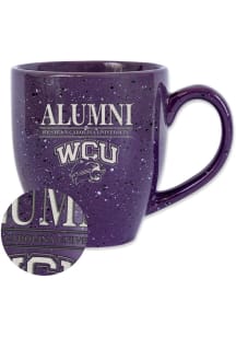 Western Carolina Alumni 16oz Speckle Ceramic Mug - Purple