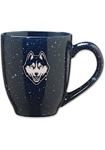 UConn Huskies 16oz Speckle Ceramic Mug - Navy Blue