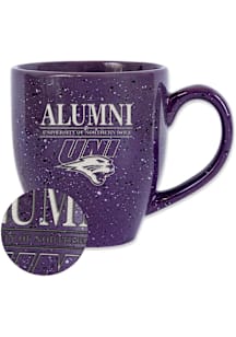Northern Iowa Panthers Alumni 16oz Speckle Ceramic Mug - Purple