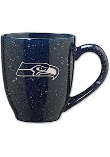 Seattle Seahawks 16oz Speckle Ceramic Mug - Navy Blue