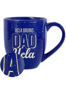 Blue UCLA Bruins 16oz #1 Dad Speckle Ceramic Mug