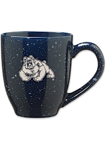 Fresno State Bulldogs 16oz Speckle Ceramic Mug - Navy Blue