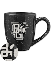 Bowling Green Falcons 16oz Speckle Ceramic Mug - Black