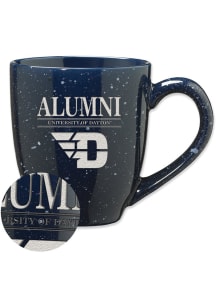 Dayton Flyers Alumni 16oz Speckle Ceramic Mug - Navy Blue