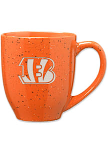 Cincinnati Bengals 16oz Speckle Ceramic Mug - Orange