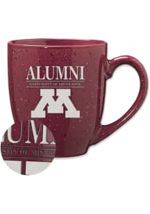 Maroon Minnesota Golden Gophers 16oz Alumni Speckled Mug