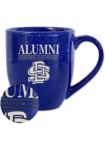 South Dakota Coyotes Alumni 16oz Speckle Ceramic Mug - Blue