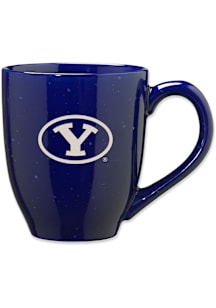 BYU Cougars 16oz Speckle Ceramic Mug - Blue