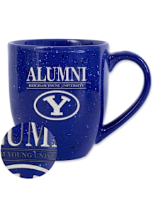BYU Cougars Alumni 16oz Speckle Ceramic Mug - Blue