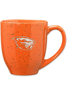 Oregon State Beavers 16oz Speckle Ceramic Mug - Orange