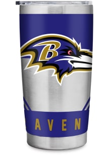 Baltimore Ravens 20oz Stainless Steel Tumbler