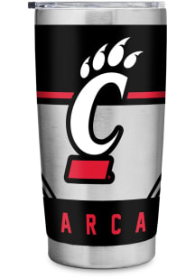 Silver Cincinnati Bearcats 20oz Stainless Steel Tumbler