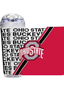 Ohio State Buckeyes 24oz Acrylic Tumbler - Red