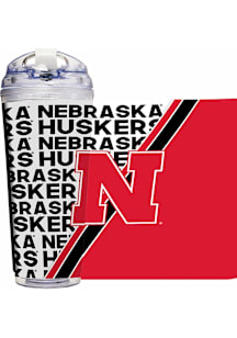 Nebraska Cornhuskers 24oz Acrylic Tumbler - Red
