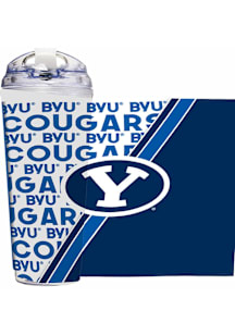 BYU Cougars 24oz Acrylic Tumbler - Blue