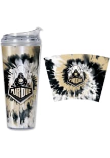 Black Purdue Boilermakers 24oz Metallic Tumbler