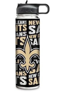 New Orleans Saints 22oz Stainless Steel Tumbler - Silver