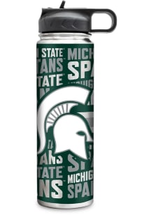 Silver Michigan State Spartans 22oz Stainless Steel Tumbler