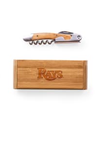 Tampa Bay Rays Elan Bamboo Box and Deluxe Bottle Opener