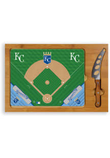 Kansas City Royals Icon Glass Top Cutting Board