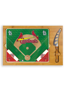 St Louis Cardinals Icon Glass Top Cutting Board